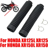Para HONDA XR125L XR125 XR150L XR150 XR 125 150 cubierta antipolvo para horquilla delantera de motocicleta botas de polaina Protector de amortiguador