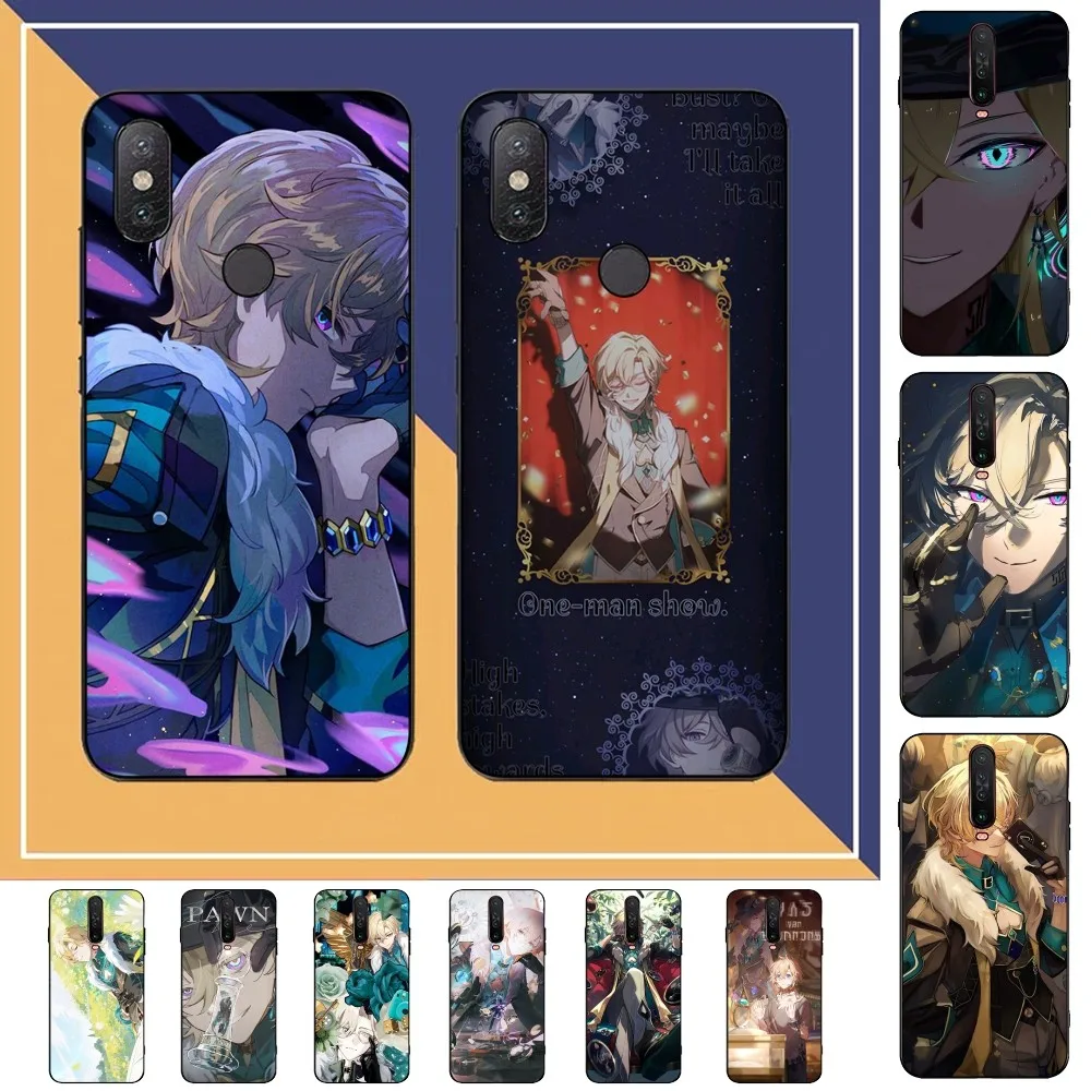 Aventurine-Honkai Star Rail Phone Case For Redmi Note 4 X 5 A 6 7 8 T 9 9S 10 11 11S 11Epro Poco M3 pro