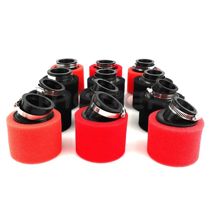 

35mm 38mm 42mm 45mm 48mm 50mm Motorcycle Foam Air Filter Tortico Neck Sponge Cleaner Moped Kayo BSE D343 ATV Off-Road Motorcycle