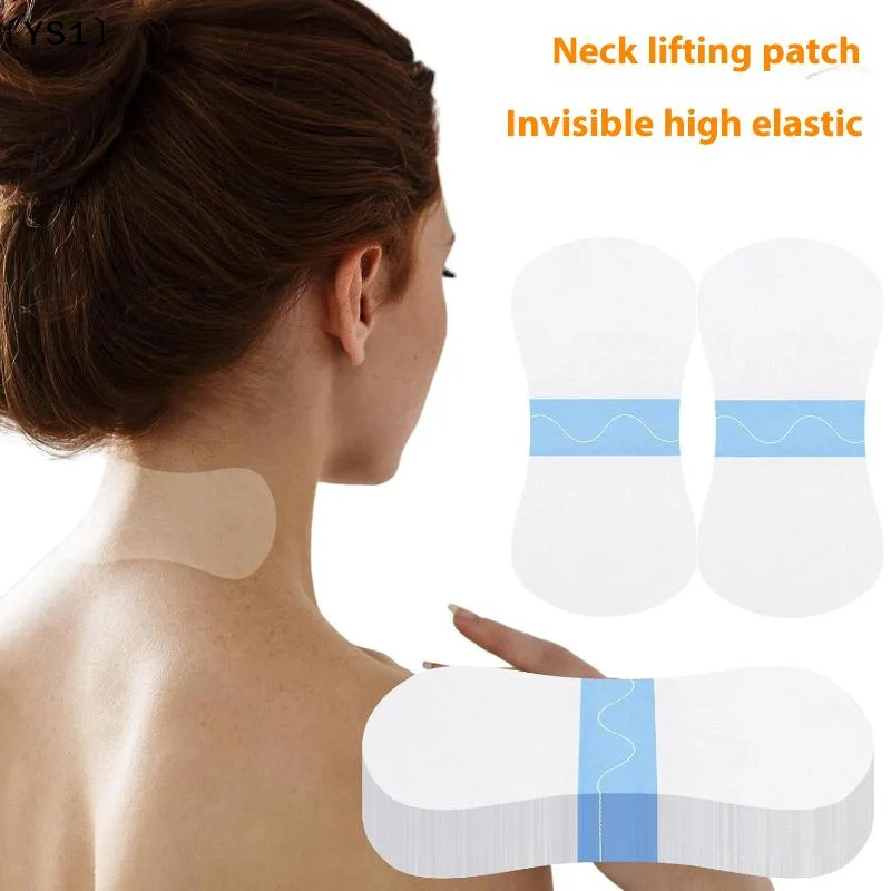 

〔YS1〕10Pcs Invisible Neck Lifting Patch Waterproof Breathable Anti Aging Wrinkle Seamless Skin Friendly Film