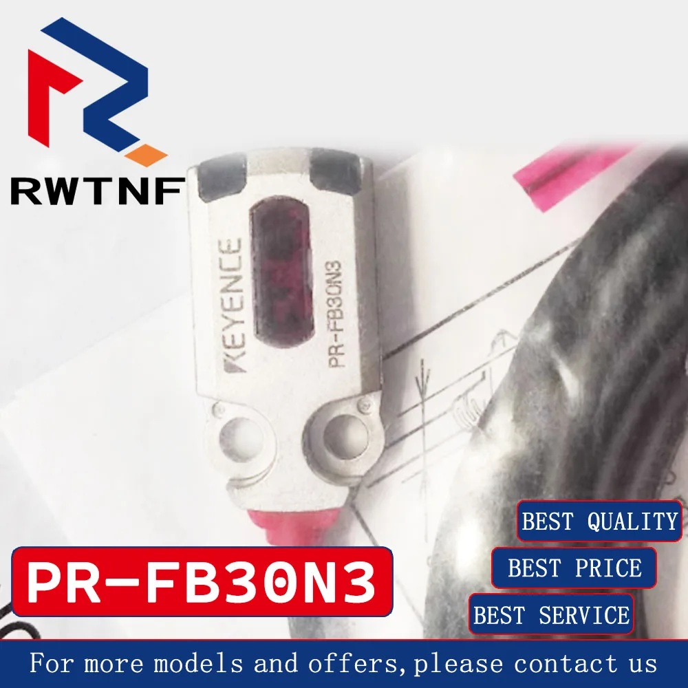 Brand New Genuine PR-FB30N3 KEYENCE square reflection photoelectric sensor，spot Inventory