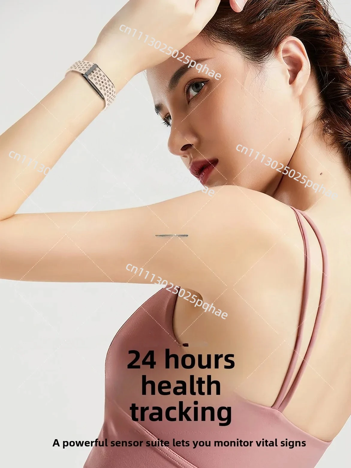 2025 H59 Smart Bracelet Screenless Health Band IP68 Waterproof Fitness Tracker Heart Rate Monitor Sports Wearable
