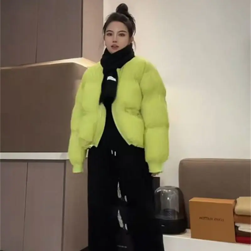 

Куртки-пуховики женские в корейском стиле для вечерних прогулок, расслабляющие, успокаивающие, для отдыха в сумерках и ночи