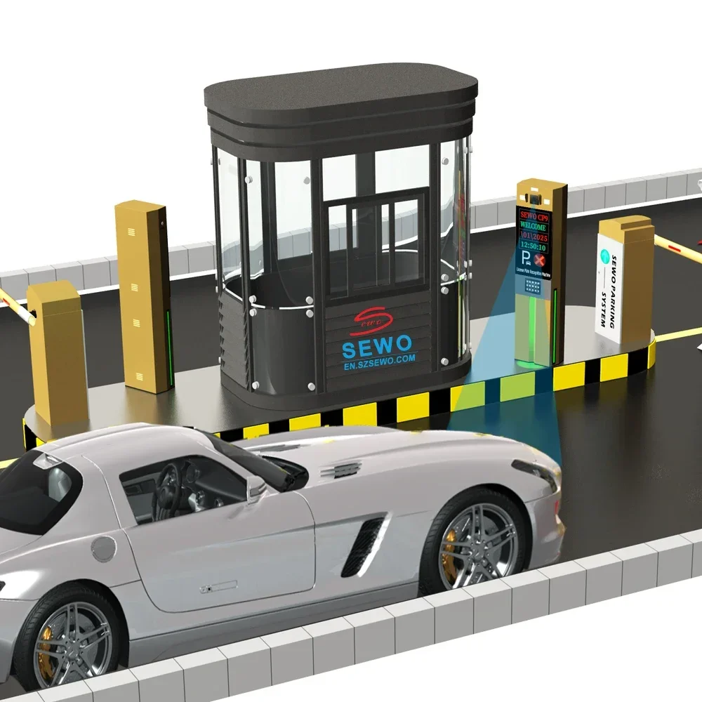 Hot Sale SEWO Advanced License Plate Recognition for Parking Lot Management Smart ANPR Parking System