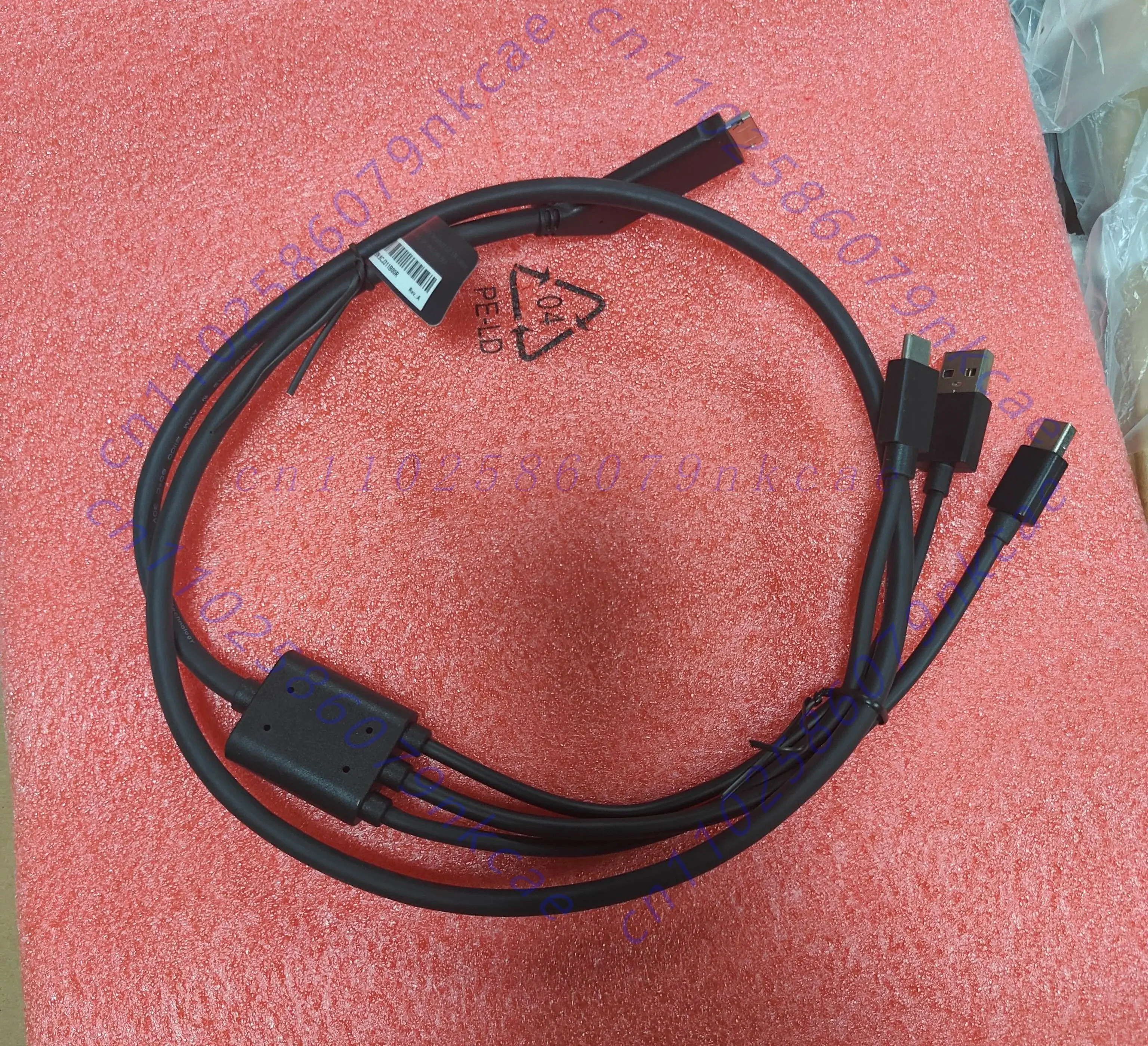 for HP VR headset and glasses connection cable: Reverb Virtual Reality Headset G2 1M