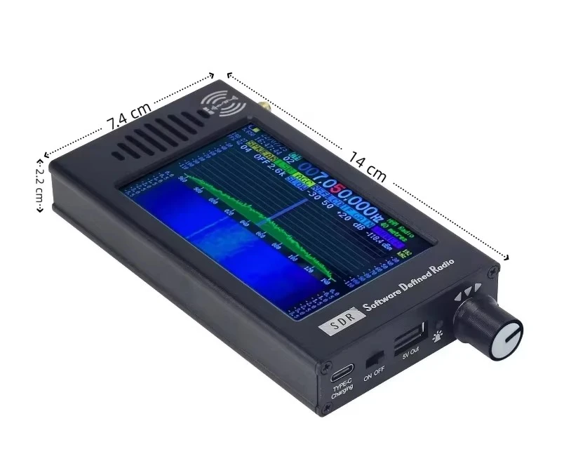 XIN SDR-V5 Radio DSP Digital Demodulation, Shortwave, FM MW SSB CW HAM Radio Receiver