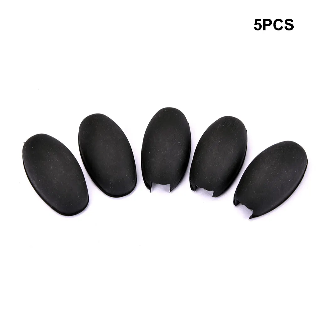 5 Pieces Saxophone Palm Key Riser Protective Cushion Thumb Cushions Black Color Fingers Rest Woodwind Instrument Part