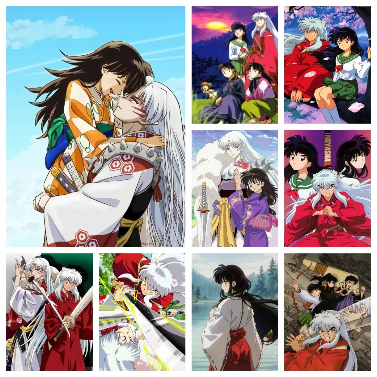 

1000PCS Jigsaw Puzzle Anime Inuyasha Character Art For Adults Great Weekend Relaxation And Family Fun