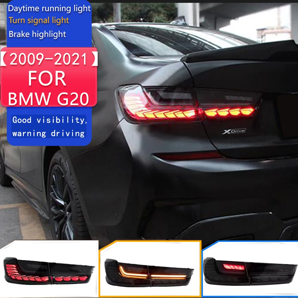 

Стайлинг автомобиля для BMW G20, светодиодный задний фонарь 2019-2021 G28, задний стоп-сигнал 320i 325i 330i GTS DRL, динамический сигнал, автоаксессуары