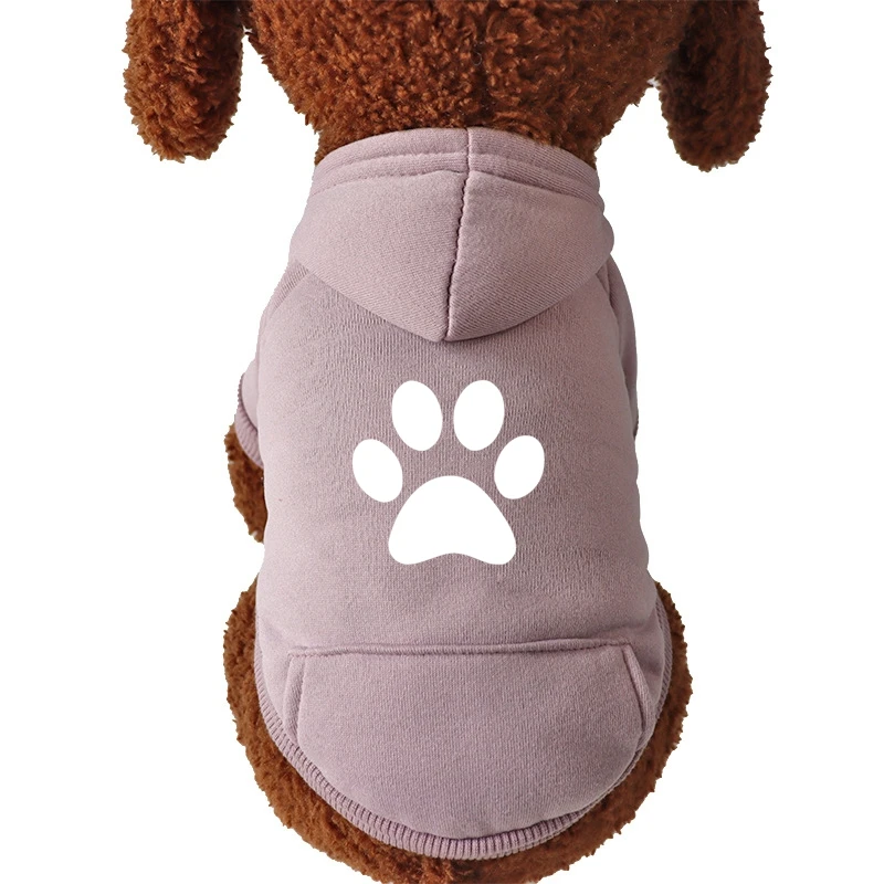 Winter Pet Dog Clothes Hoodie for Big Dogs, Sweatshirt Small Medium Large Dogs Jacket Clothing Labrador French Bulldog Costume