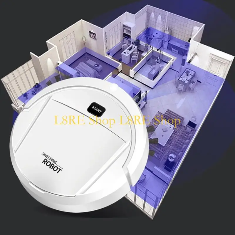 L8RE Vacuum Sweeping Machine Sweeping Robot Suitable for Hard Floor and Carpets