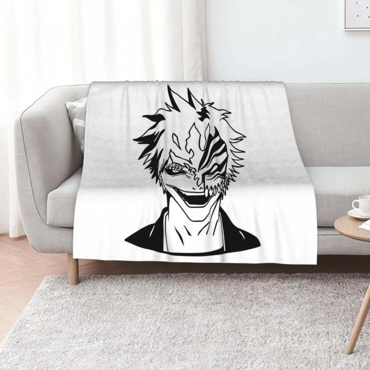 Ichigo Throw Blanket Vintage Soft Big Shaggy Camping Bed Fashionable Stuffeds Blankets