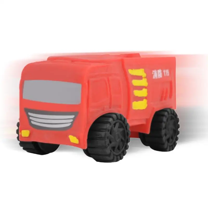 Squeeze Car Toy Fire Truck Soft And Squeezable Stress Relief Fidget Vehicle Novelty Props Sensory Toy For Stress Relaxing