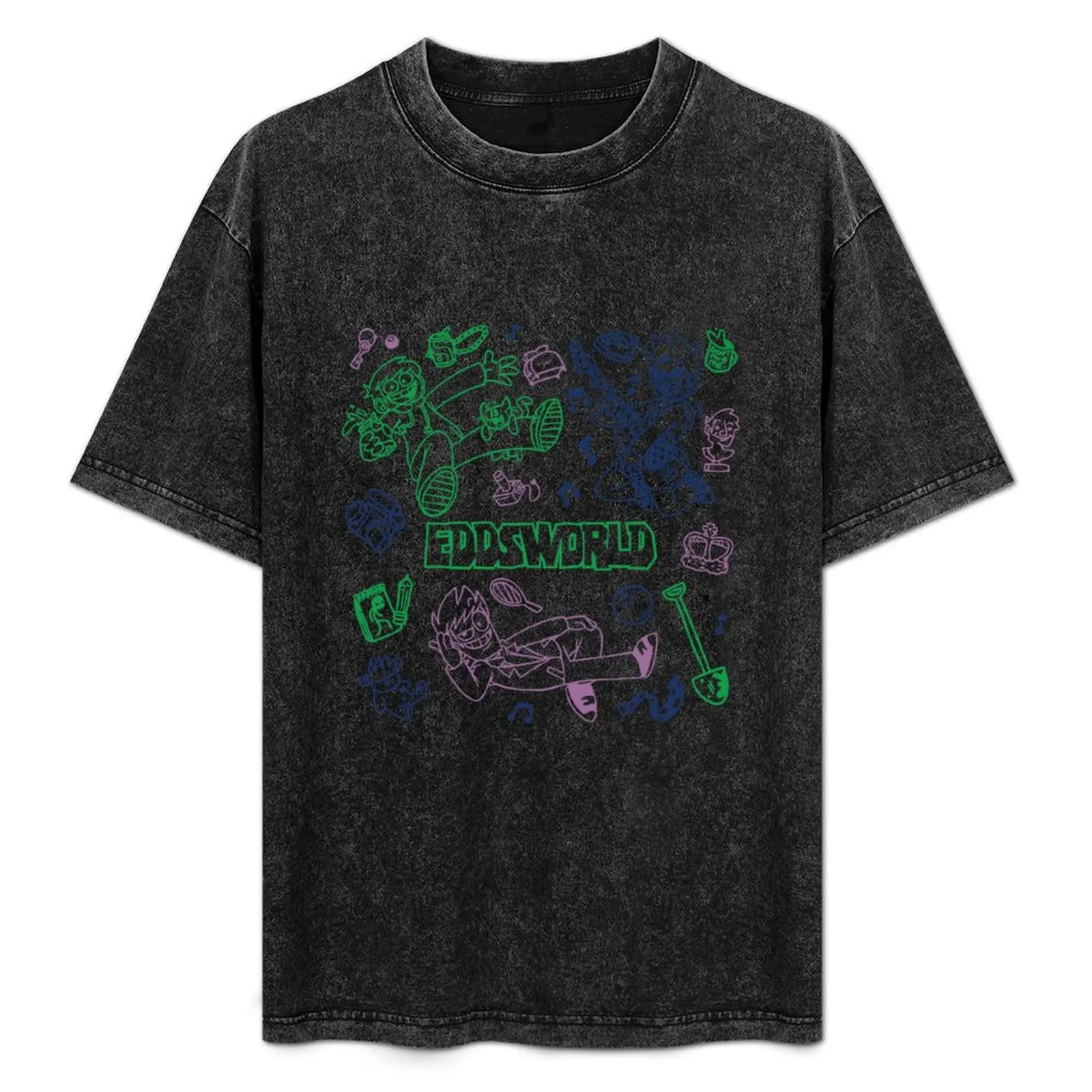 

eddsworld group T-Shirt Casual Pattern Print Tee Shirt