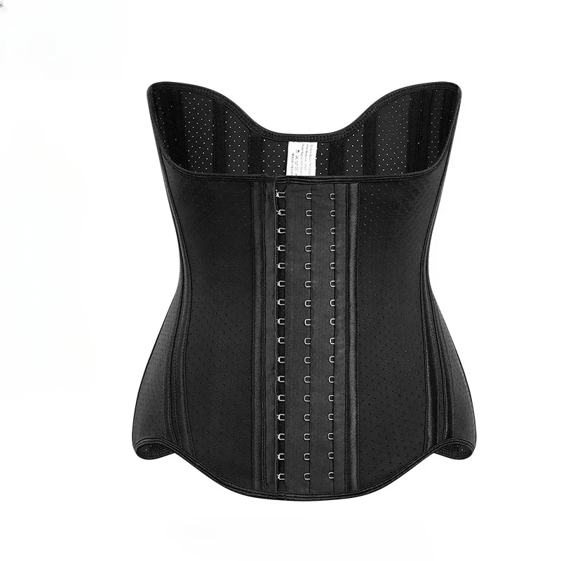 19 Steel Bones Latex Waist Trainer Belt Body Shaper Long Torso Corset Shapewear Women Fajas Waist Cincher Slimming Tummy Control