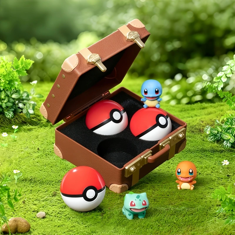Funism Pokemon Little Adventure Series 30th Anniversary Poke Ball Blind Box Cute Collectible Model Figures Desktop Decor Gift