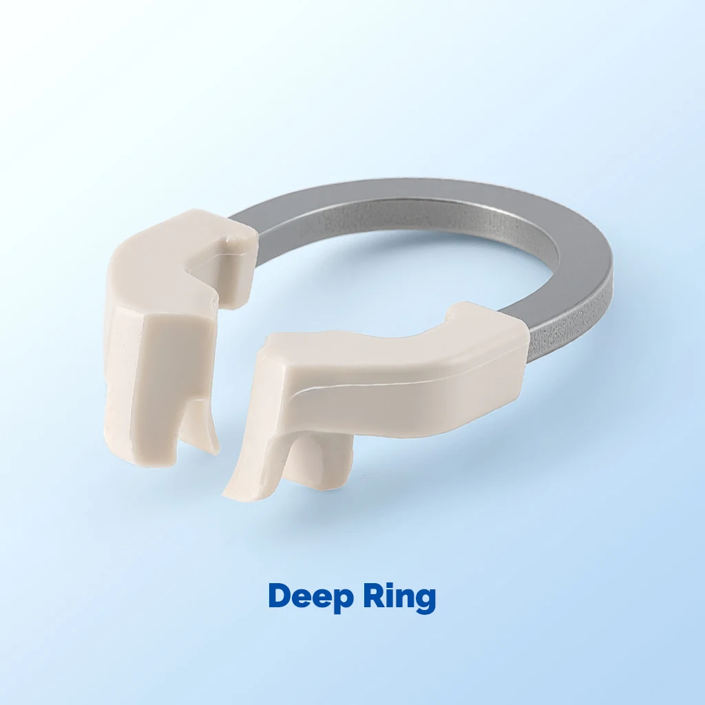 AZDENT Dental-Sektionalmatrizen-System-Set: Matrizen, Clip-Ring, konturierte Matrizenbänder, Titan, universeller schmaler Klemmring, Werkzeug – Detail 1