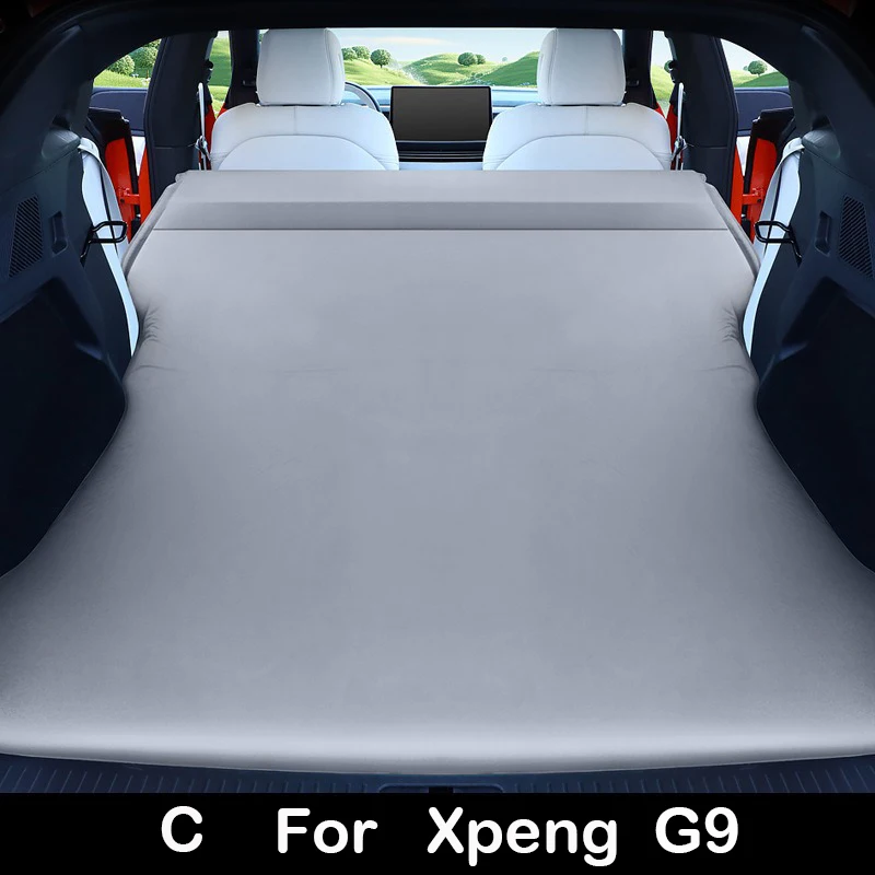 Opblaasbaar luchtbed voor Xpeng G9 G6 Autoreisbed met luchtpomp Tourbed Outdoor Camping Accessoire Slaapmat voor volwassenen
