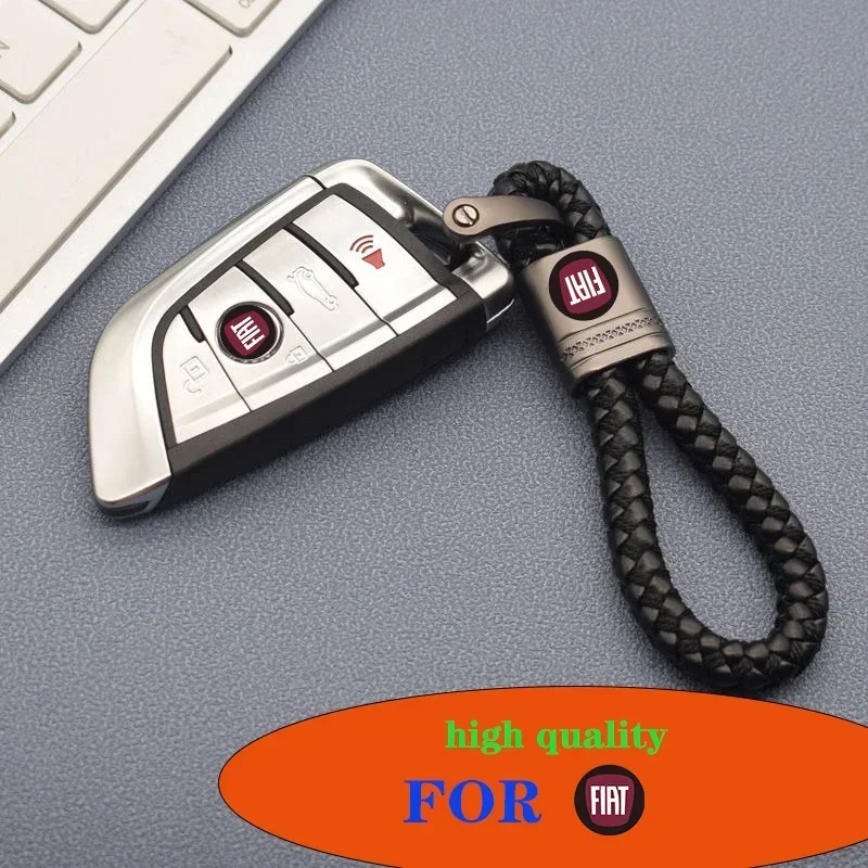 سيارة المفاتيح حلقات المفاتيح قلادة حامل لشركة فيات أبارث 500 الباندا برافو بونتو تيبو لينيا دوكاتو فريمونت #6