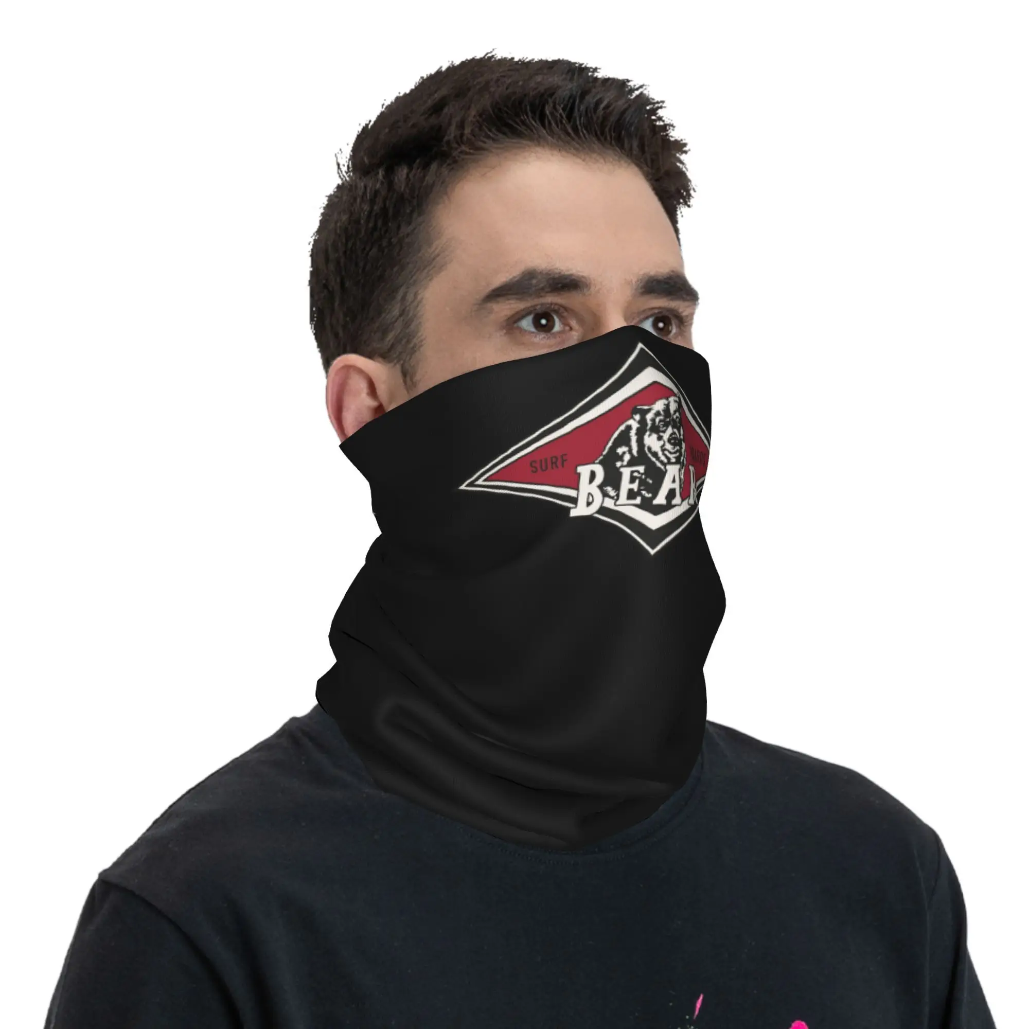 خمر تصفح الدب الأربعاء الكبير عبادة ركوب الأمواج تصفح باندانا الرقبة الجراب مطبوعة التفاف قناع وشاح أغطية الرأس الرياضة في الهواء الطلق