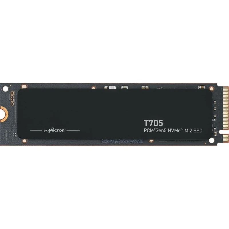 T705 2 تيرابايت PCIe Gen5 NVMe M.2 SSD ما يصل إلى 14,500 ميجابايت/ثانية لعبة جاهزة - محرك الأقراص الصلبة الداخلي (الكمبيوتر الشخصي) + 1mo Adobe CC CT2