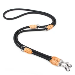 210cm Multipurpose medium size Dog Double Leash Leashes Adjustable And Nylon Luxury Hands Free Small Dog Leash For 2 Dogs