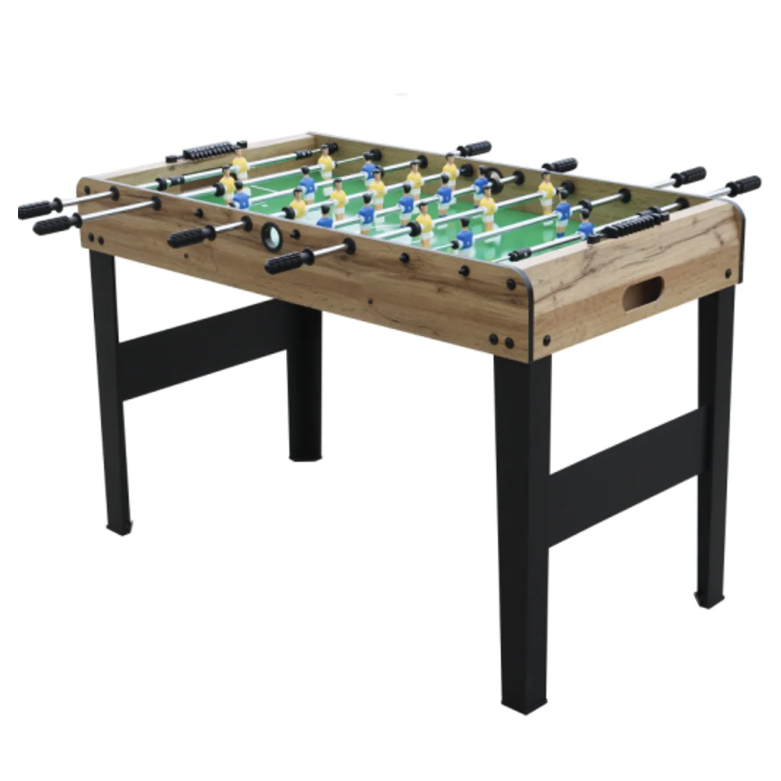 

4ft Football Table Game Smooth-running Bearings Smooth MDF Backboard Opening Behind the Goals, Balls Can Be Easily Removed