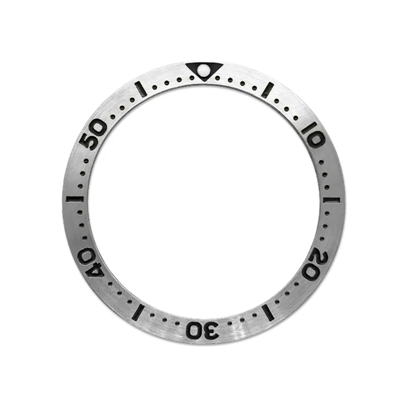 38mm Flat Stainless Steel Bezel Insert Ring Fits Seiko SKX007 SKX009 SRPD SBBN015 SKZ209 SKZ211 Men Watch Case Ring Repair Parts