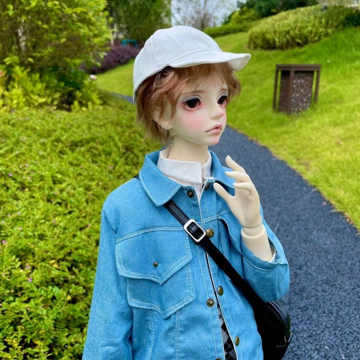 1/6 1/5 1/4 1/3 ملابس الدمى ل 30/36/45/60/62/65/68/70/72/75 سنتيمتر Bjd دمية كاوبوي معطف فستان اللعب إكسسوارات دمي ، لا دمية
