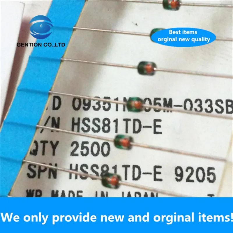 20PCS 100% New original HSS81 In-line glass-sealed switch diode HSS81TD-E DO-34