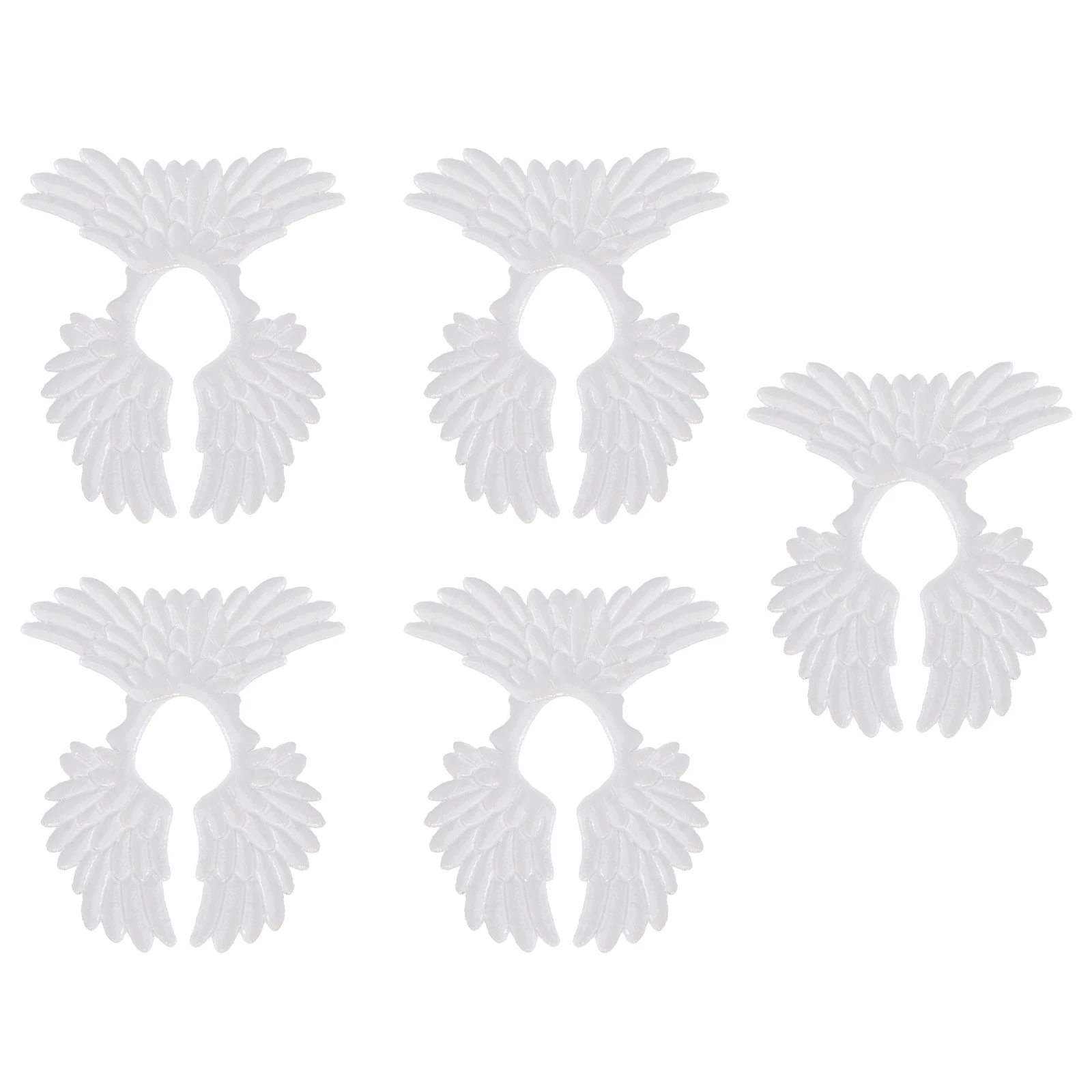 

10 Pcs DIY Wings Clothes Supplies Headdress Supply Headwear Ornament Shoes Accessories Hair