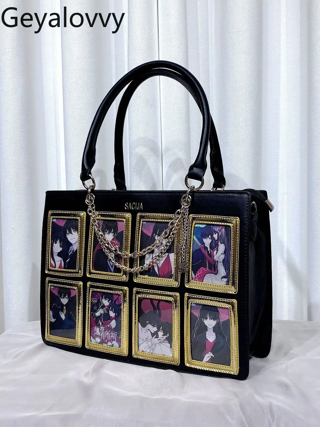 

Butterfly Chain Portable Shoulder Bags for Women Large Capacity Commuter Messenger Tote Bag Sweet Cute Fashion Women's Hangbags