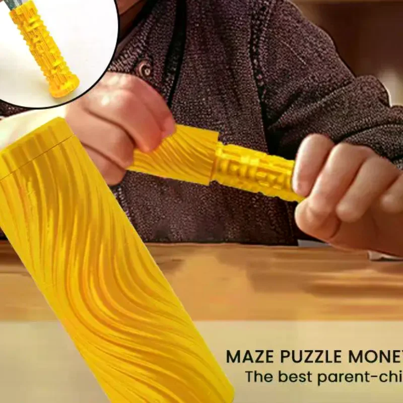 لغز المتاهة النقدية المخفية، هدية عيد ميلاد فريدة من نوعها على شكل حصالة على شكل حيوان #1