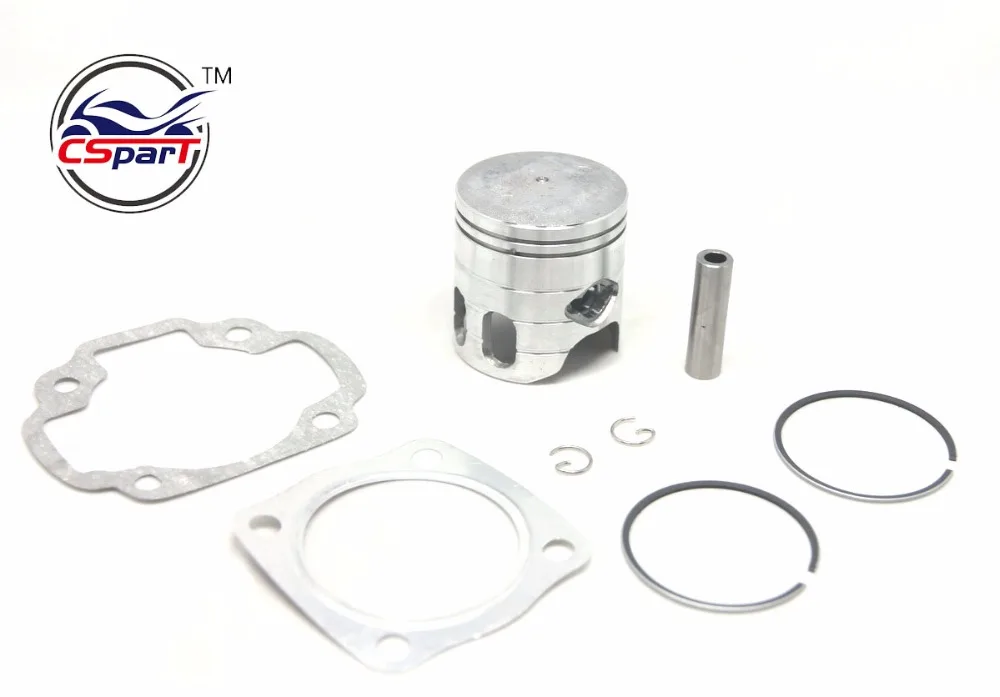 Performance 47MM 10MM Piston Ring Gasket Kit 2 Stroke 70CC JOG MINARELLI  Minarelli 1E40QMB JOG 50 3KJ 1P40QMB ATV Go Kart