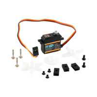 EMAX ES3004 Mini 20g 3.5kg 0.13sec 23T Metal Gear Analog Servo For FPV Racing Drone RC Airplane ES3104 upgrade Micro Servos