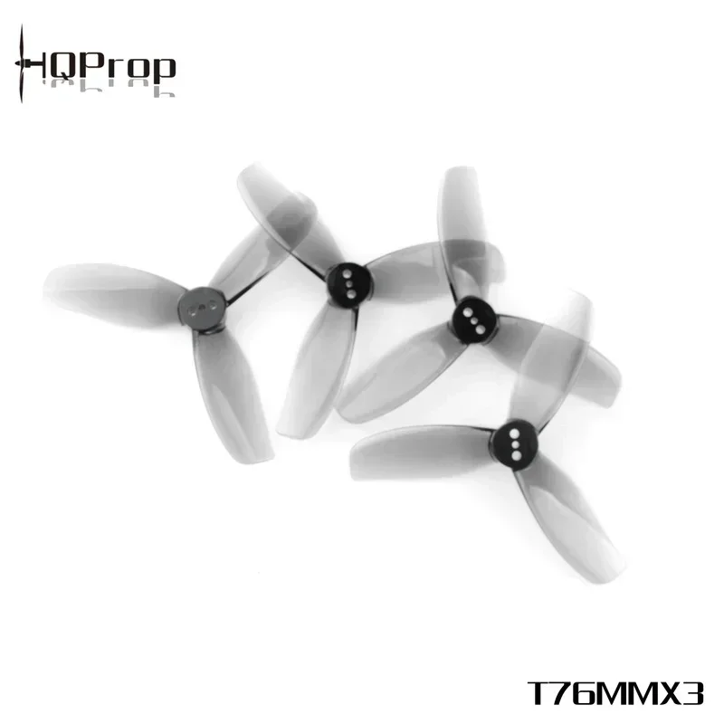 10 Paar (10CW + 10CCW) HQPROP T76MMX3 76 mm 3-Blatt-Propeller 1,5 mm