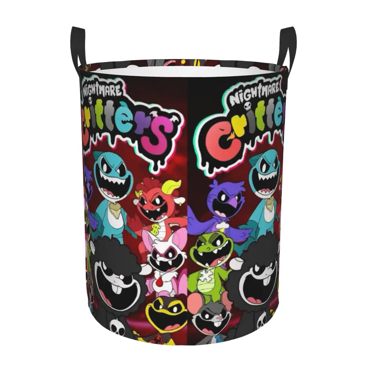 

Корзины для грязного белья с героями мультфильмов «Кошмарные животные», складная большая водонепроницаемая корзина для одежды, всякая всячина для дома и детей