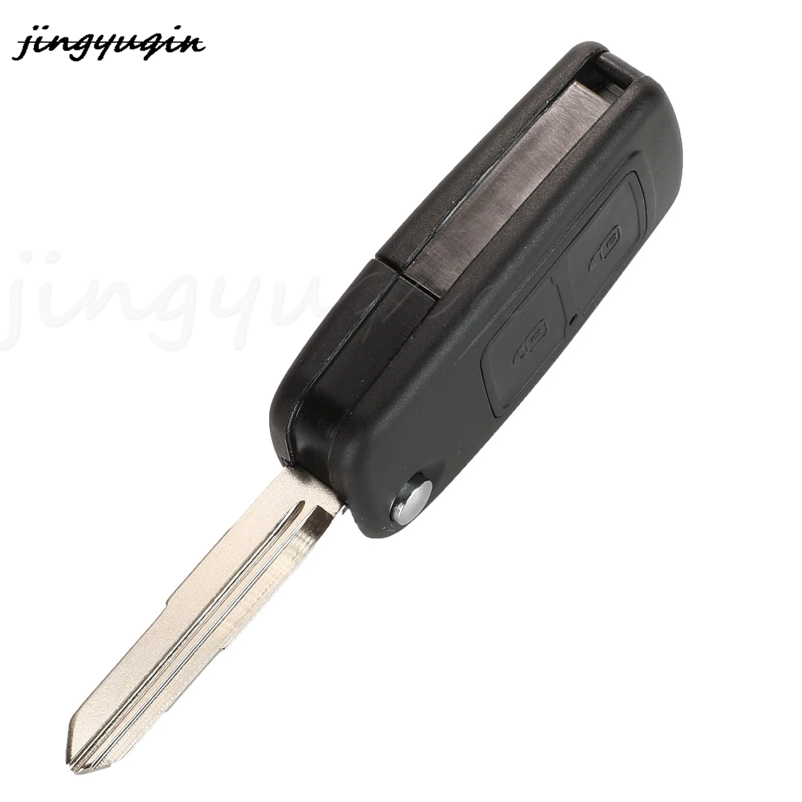 Jingyuqin 2 botão substituição remoto carro chave caso escudo fob para chery a5 fulwin tiggo e5 a1 cowin t11 2009