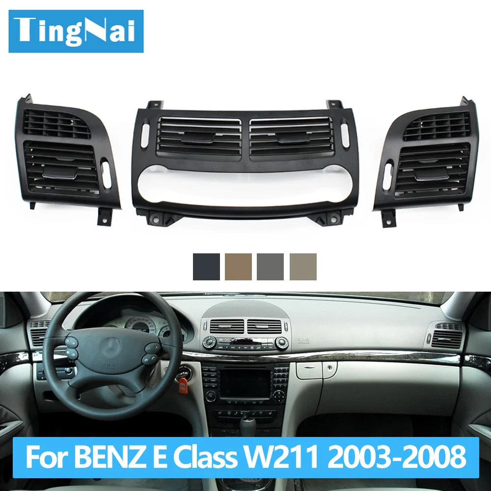 

Front Dashboard Air Conditioning AC Vent Grille Cover Panel For Mercedes Benz E Class W211 2003-2008 E200 E230 E260 E280 E300