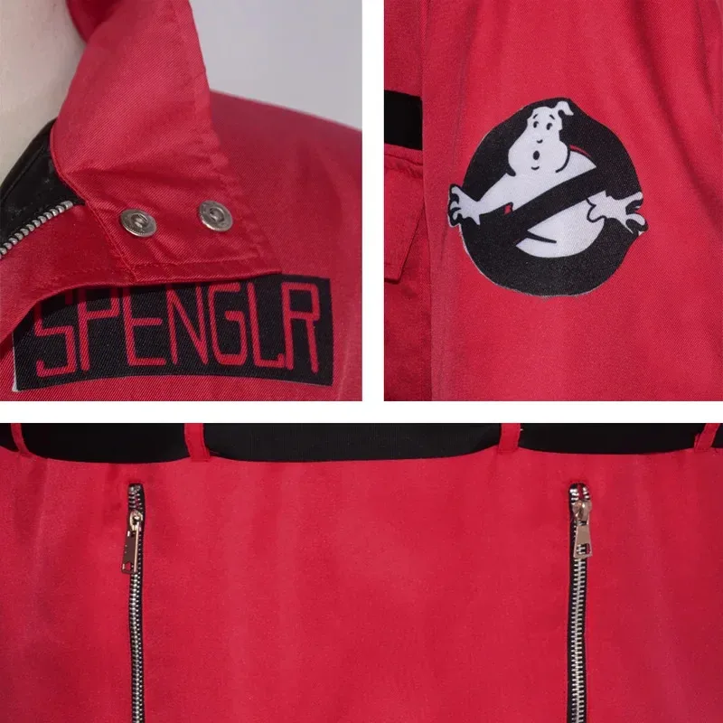 شبح كوسبلاي منتهكي: الإمبراطورية المجمدة 2024 فيلم فيبي سبنغلر معطف أحمر زي حفلة كرنفال الهالوين زي #4