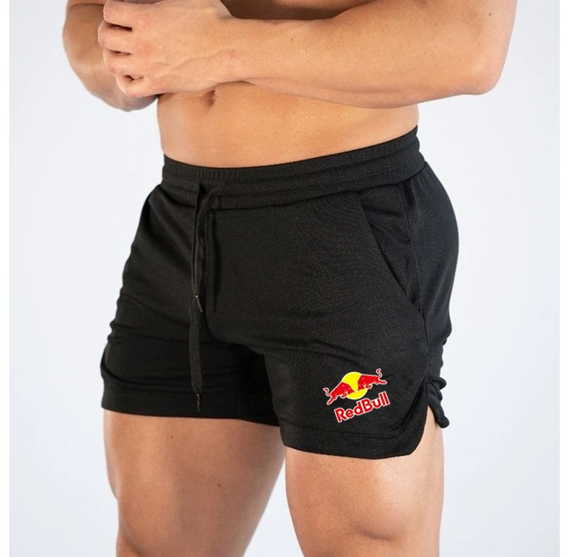 ฤดูร้อนใหม่วิ่งออกกําลังกายชุดกีฬาผู้ชายกางเกงขาสั้นวิ่งออกกําลังกายกลางแจ้งBreathable Refreshingผ้าสบายและApo