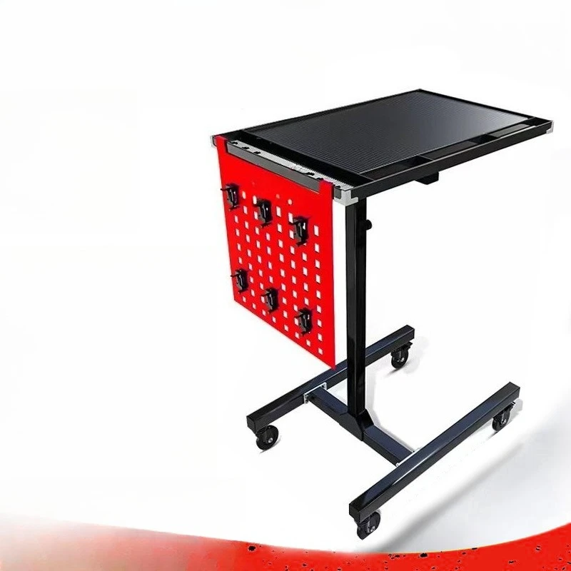Manual lifting table hydraulic engine mobile tool cart