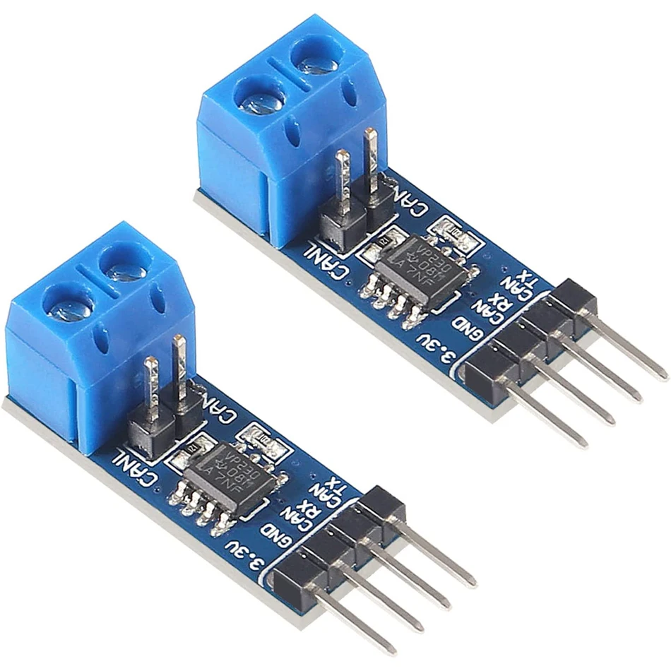 SN65HVD230 CAN Board Connecting MCUs to CAN Network Features ESD Protection Communication Evaluation 3.3V for Arduino Controller