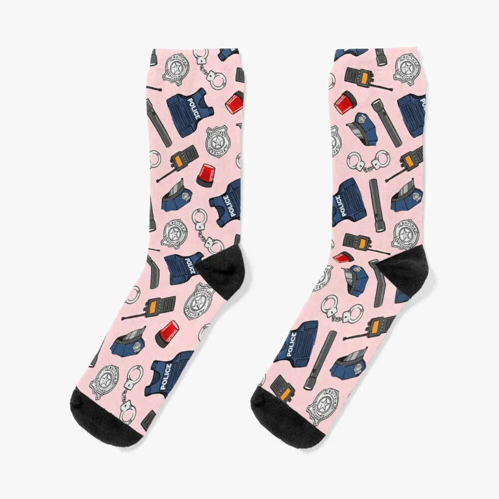 

Police Gear - Pink Socks Men Fashion Christmas Stocking