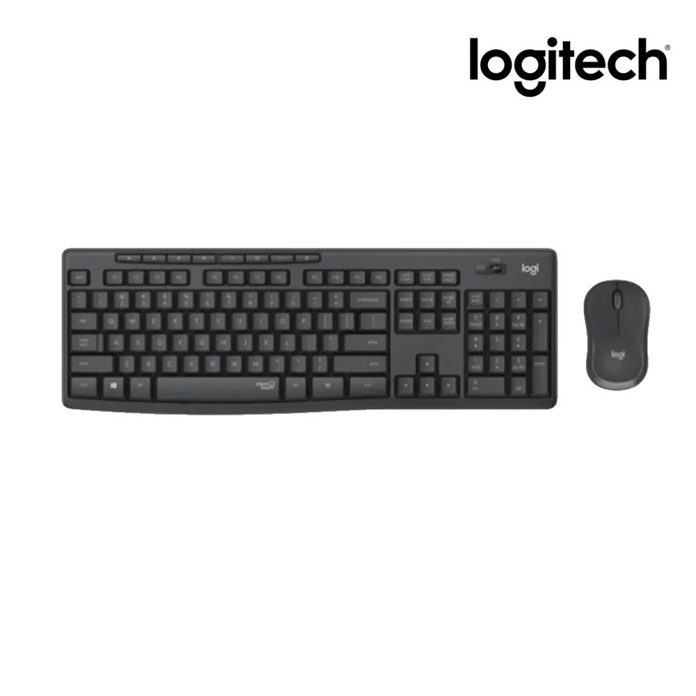 Domestic genuine Logitech Korea MK295 Silent Black Wireless Keyboard Mouse set