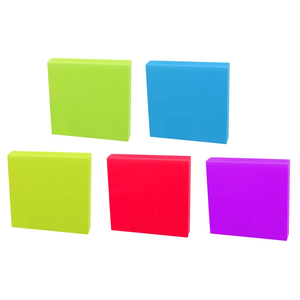 

5 Pcs Candy Color Rubber Stamps Tool DIY Material Carving Block Scrapbooking Postcards Invitations Rubber
