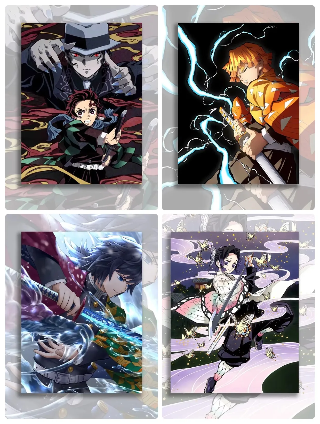 

DIY Classic Japanese Anime Demon Slayer Jigsaw Puzzles For Adults Family Activity Games for Gameroom Bedroom Gifts