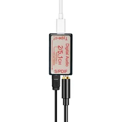 USB External Sound Card OTG to Optical Coaxial 192KHz DTS Dolby AC3 Source Output 5.1