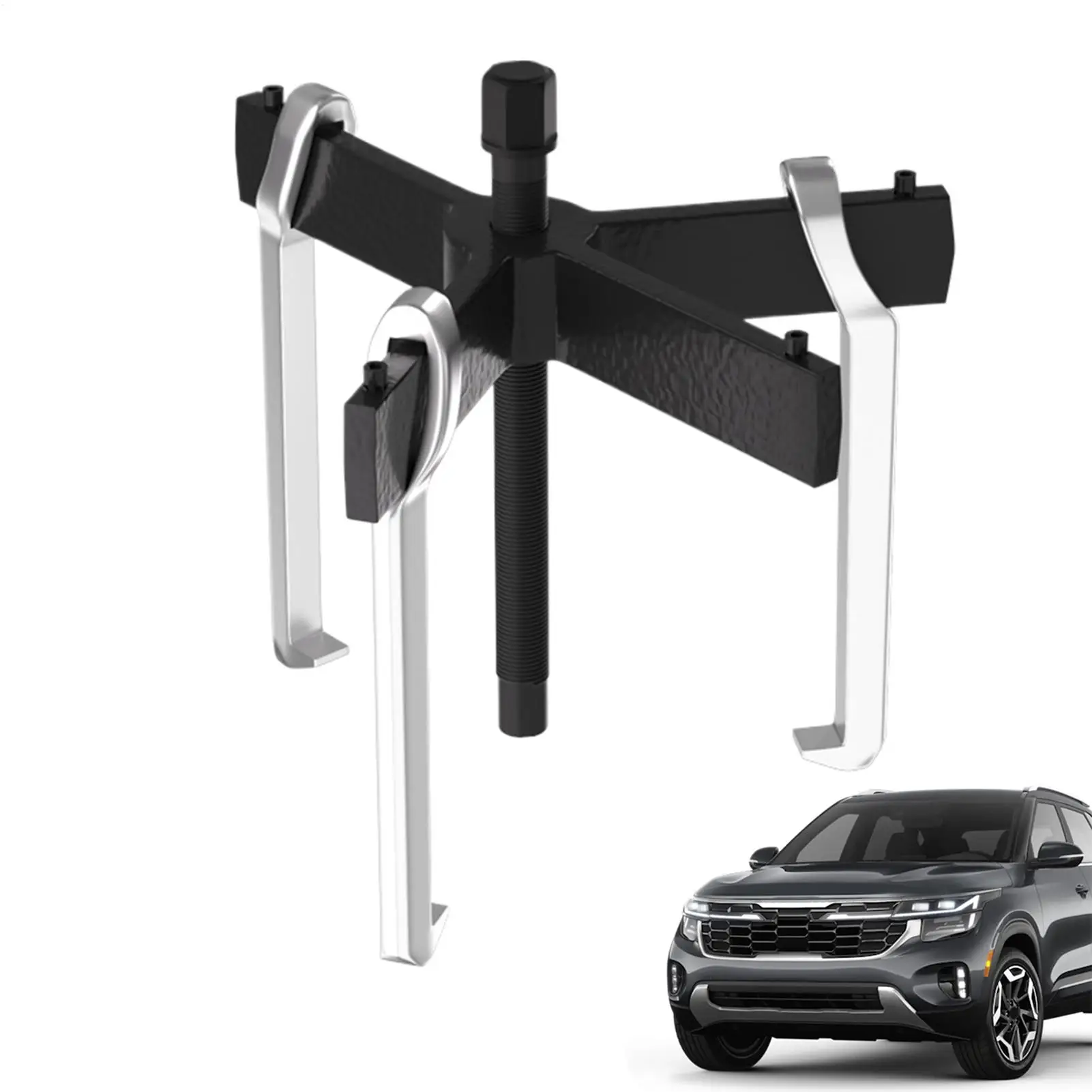 

3-кулачковый съемник подшипников 4/6/8 дюймов, сверхмощные многофункциональные инструменты для ремонта, съемник тормозных барабанов, инструмент для технического обслуживания автомобиля