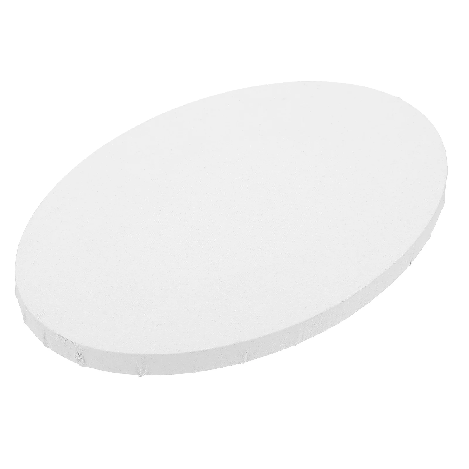 

1pc Oval Blank Painting Board For Oil Acrylics Beginners Small Canvas Art Students Watercolor Frame Mini Canvas Frame Easy Diy